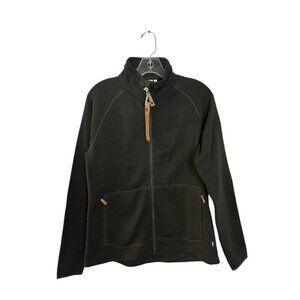 Fjallraven Men's Övik Fleece Zip Up Hoodie/Jacket - Size M Dark Green